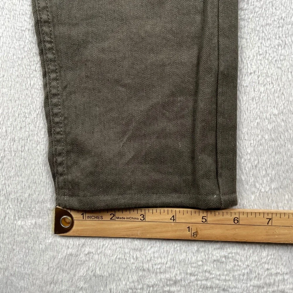 Banana Republic Traveler Pants Men 30x28 Slim Fit Brown Linen Blend Tapered